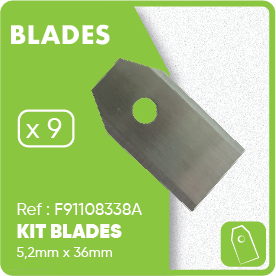 visuel produit lames pour robot tondeuse