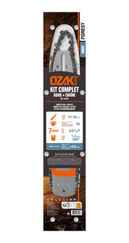 Guides, chaines et pignons pour tronconneuses 1702153