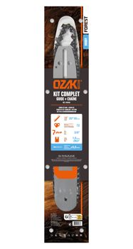 Guides, chaines et pignons pour tronconneuses 1702163