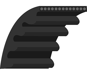 V-snaren met open flank 3407710