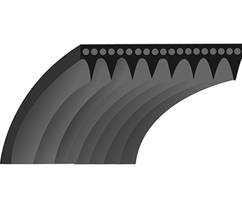 V-snaren met open flank 3600001