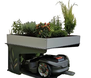 Robotic mower garages 9206717