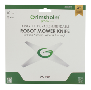 Robotic mower blades F91108480