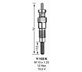Bougies Y702R/NGK