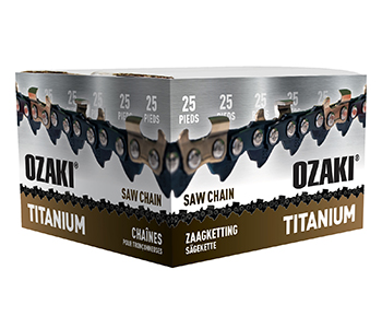 Guides, chaines et pignons pour tronconneuses ZK325SC63TI25P