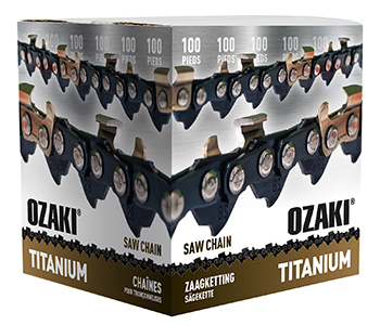 Guides, chaines et pignons pour tronconneuses ZK38LP50TI