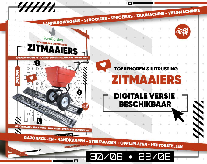 Toebehoren & uitrusting zitmaaiers 2025